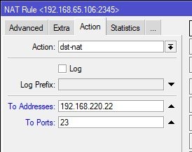 remote telnet nat to - mediakios