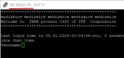 remote telnet2 - mediakios